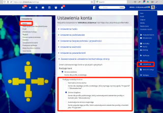 Friendica - ustawienie automatycznej akceptacji nowych znajomych