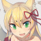 touch fluffy tail