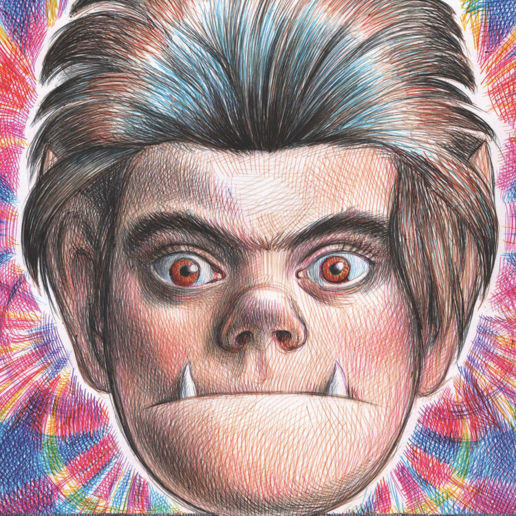 The cover of the Fantagraphics edition of Emil Ferris's 'My Favorite Thing Is Monsters Book Two.'