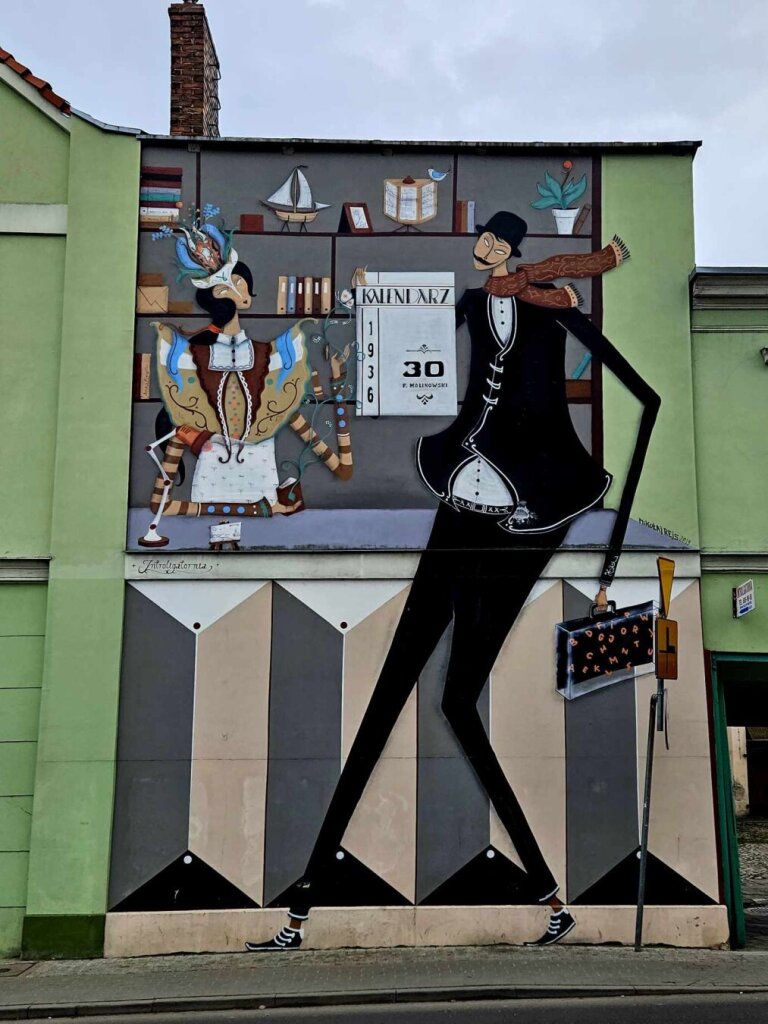 Artwork by Mikołaj Rejs in Chełmno, Poland 
📷 Aneta Thiede