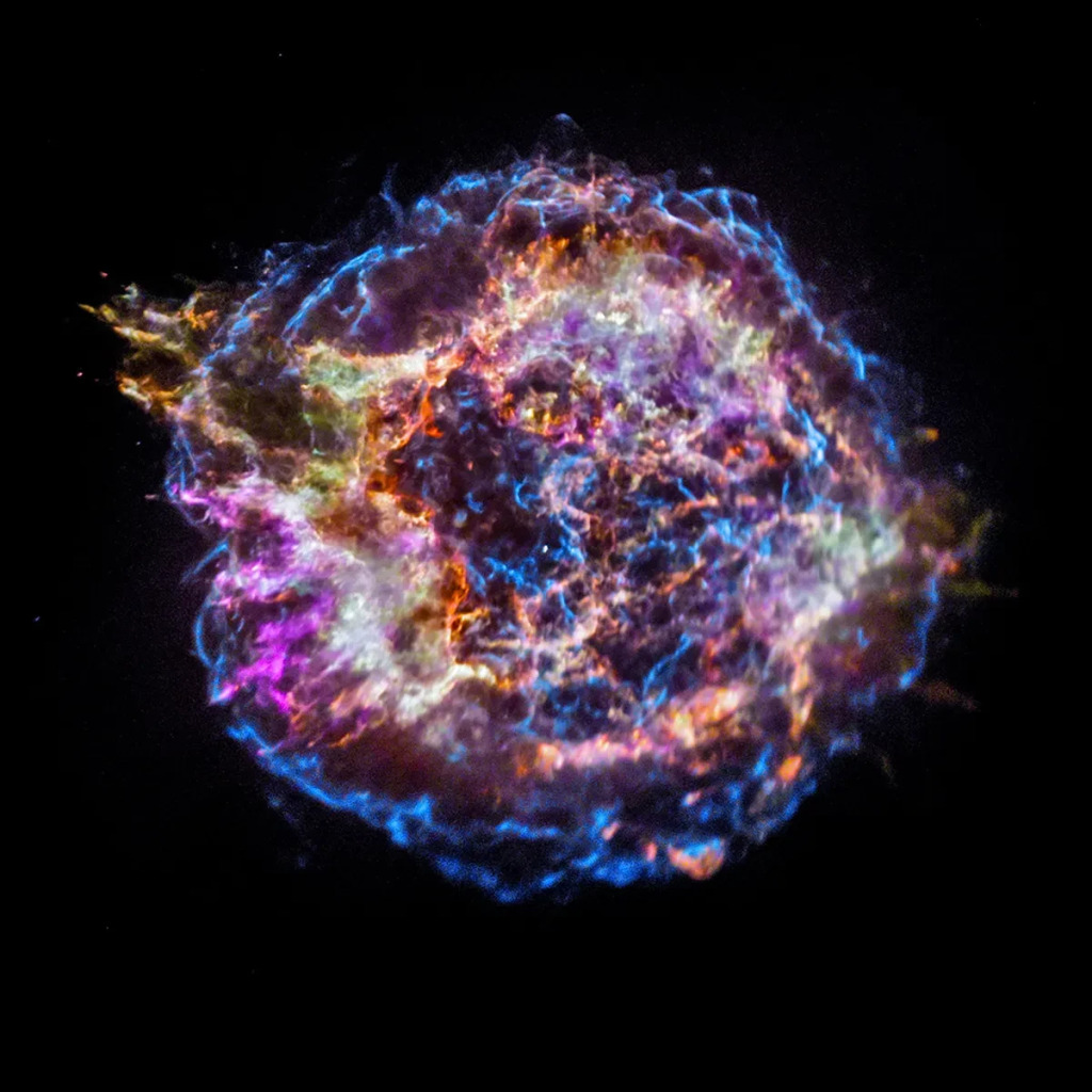 Cassiopeia A supernova remnant. Credit: NASA