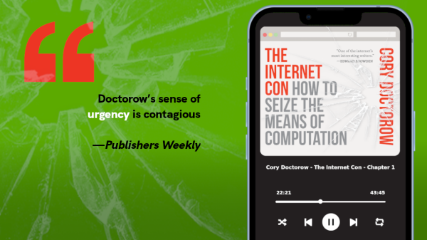 Journalist and novelist Doctorow (Red Team Blues) details a plan for how to break up Big Tech in this impassioned and perceptive manifesto….Doctorow's sense of urgency is contagious -Publishers Weekly