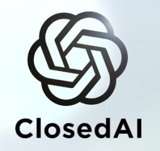 Logo #ClosedAI